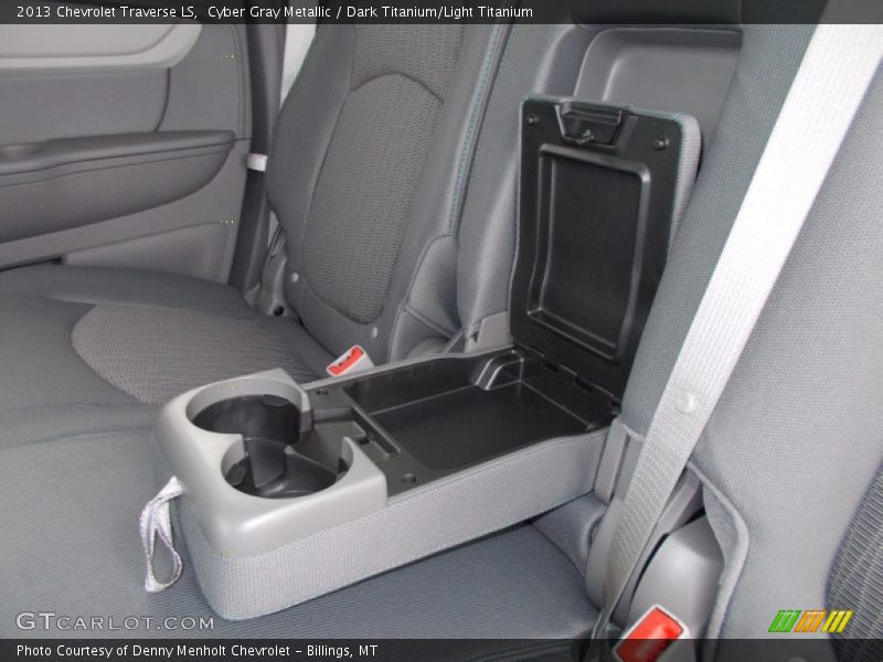 Cyber Gray Metallic / Dark Titanium/Light Titanium 2013 Chevrolet Traverse LS