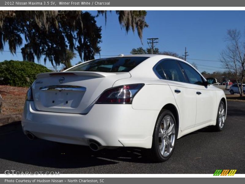 Winter Frost White / Charcoal 2012 Nissan Maxima 3.5 SV