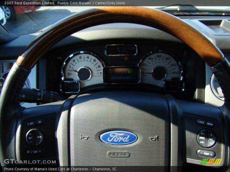 Pueblo Gold Metallic / Camel/Grey Stone 2007 Ford Expedition Limited