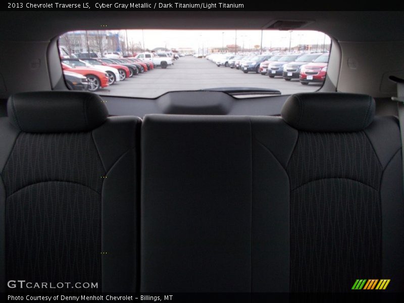 Cyber Gray Metallic / Dark Titanium/Light Titanium 2013 Chevrolet Traverse LS