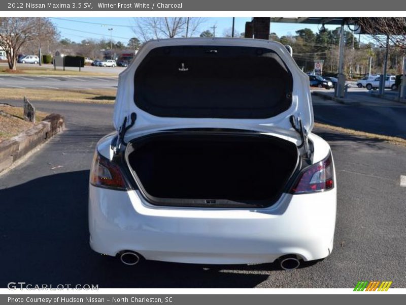 Winter Frost White / Charcoal 2012 Nissan Maxima 3.5 SV