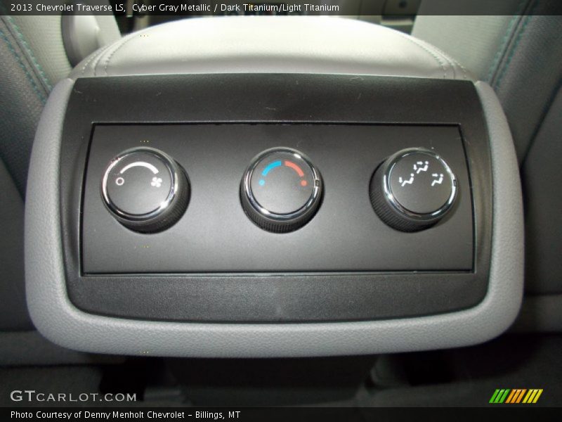 Cyber Gray Metallic / Dark Titanium/Light Titanium 2013 Chevrolet Traverse LS