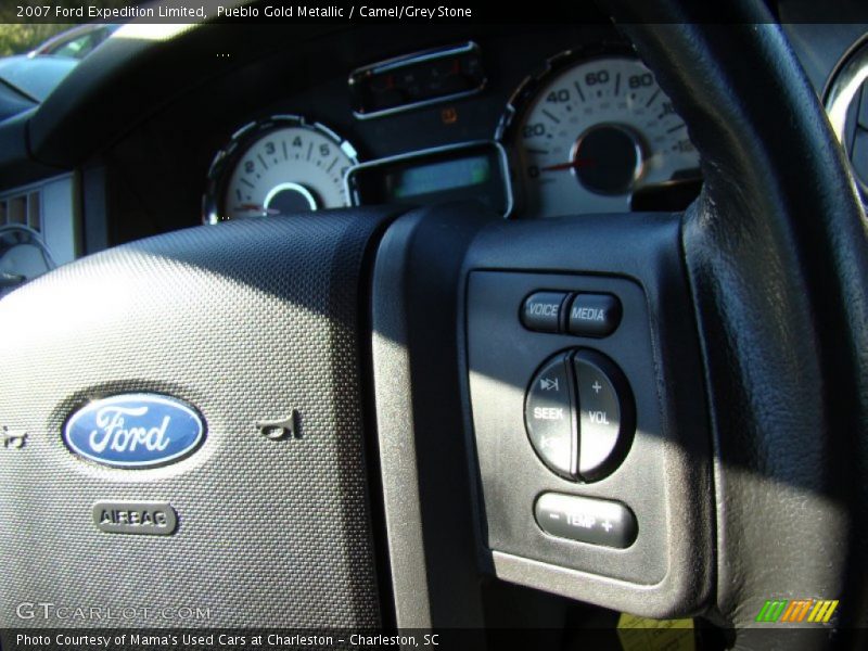 Pueblo Gold Metallic / Camel/Grey Stone 2007 Ford Expedition Limited