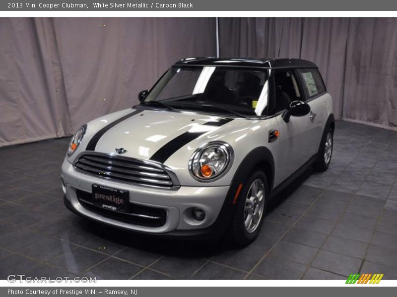 White Silver Metallic / Carbon Black 2013 Mini Cooper Clubman