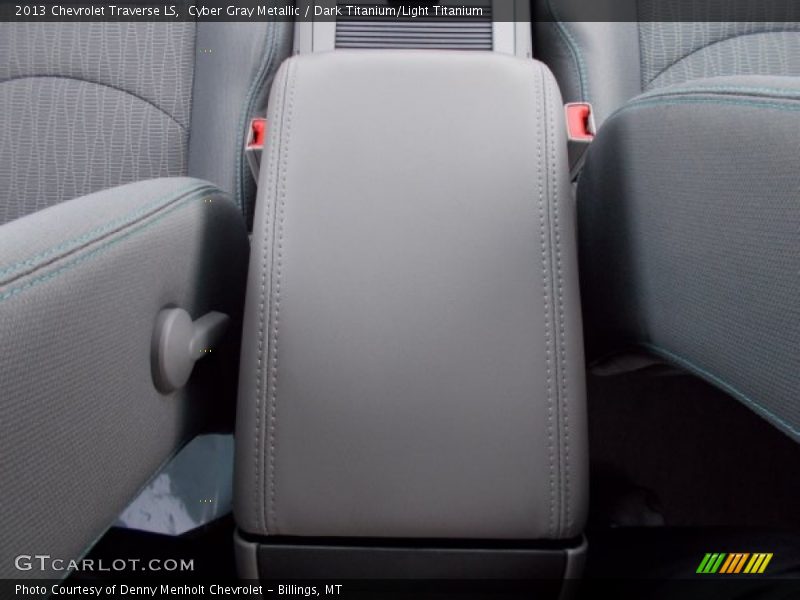 Cyber Gray Metallic / Dark Titanium/Light Titanium 2013 Chevrolet Traverse LS