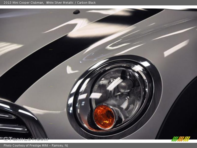 White Silver Metallic / Carbon Black 2013 Mini Cooper Clubman