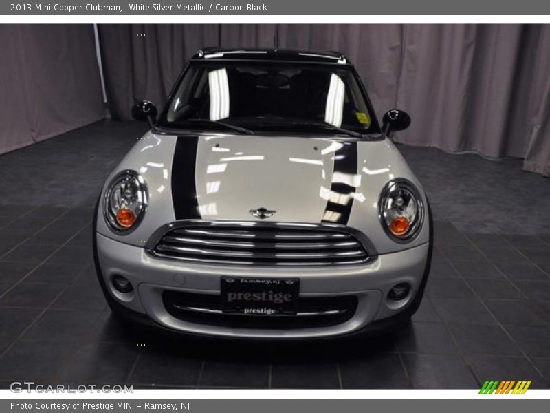 White Silver Metallic / Carbon Black 2013 Mini Cooper Clubman