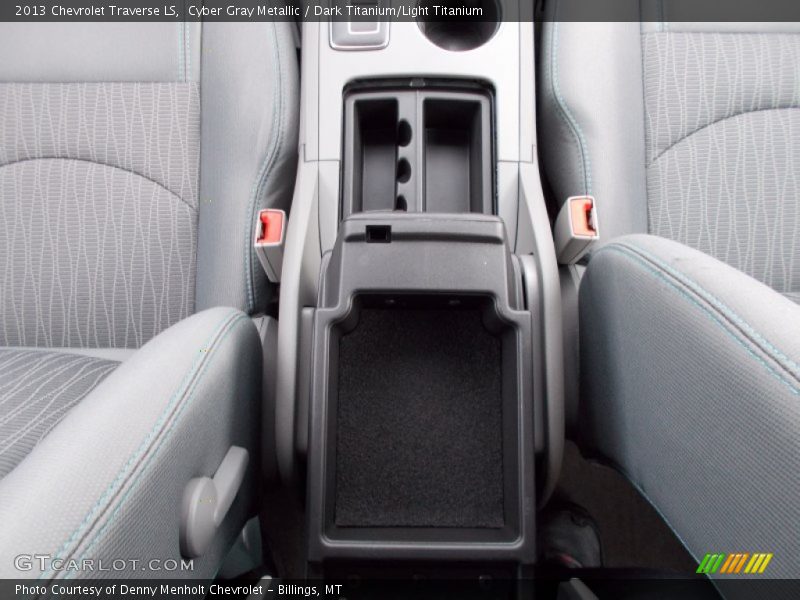 Cyber Gray Metallic / Dark Titanium/Light Titanium 2013 Chevrolet Traverse LS