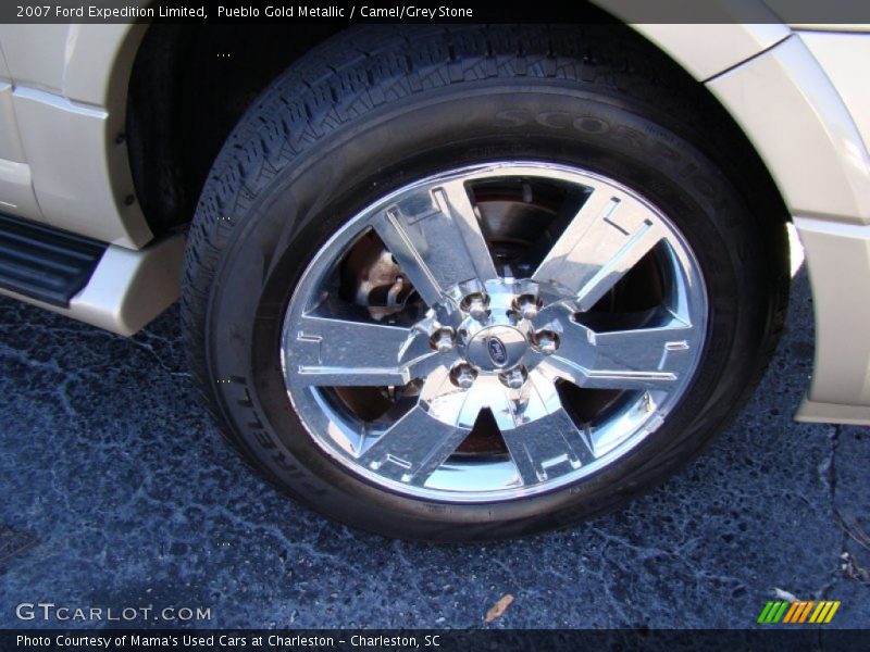 Pueblo Gold Metallic / Camel/Grey Stone 2007 Ford Expedition Limited