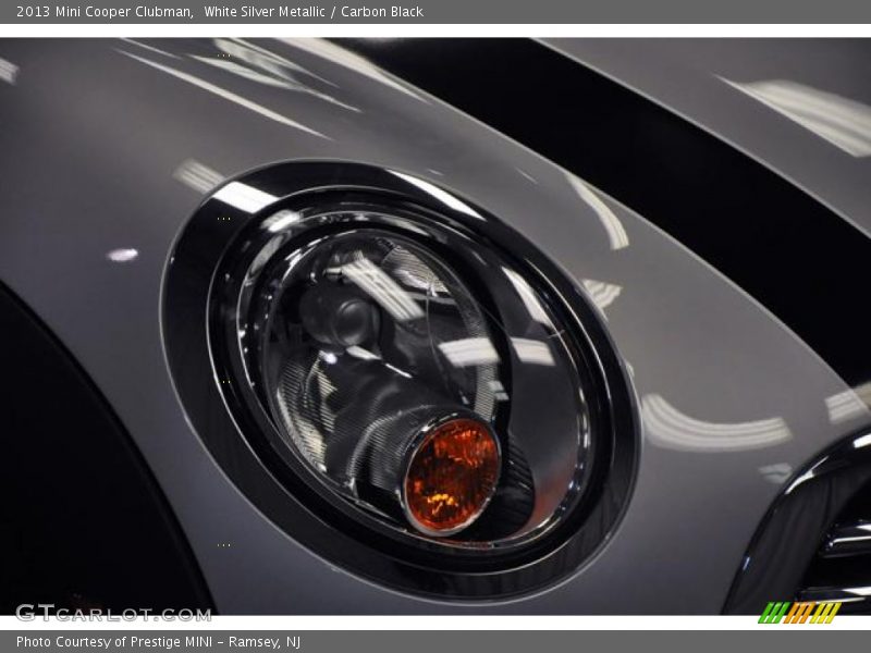 White Silver Metallic / Carbon Black 2013 Mini Cooper Clubman