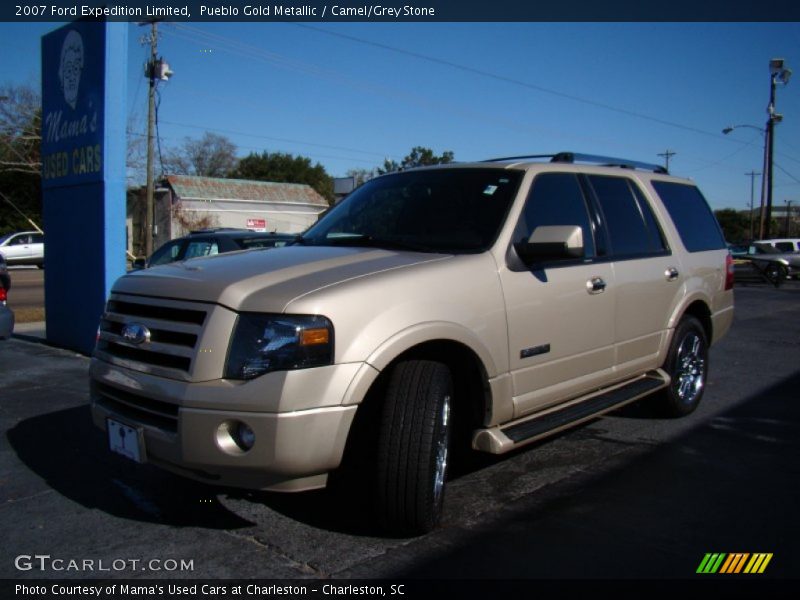 Pueblo Gold Metallic / Camel/Grey Stone 2007 Ford Expedition Limited