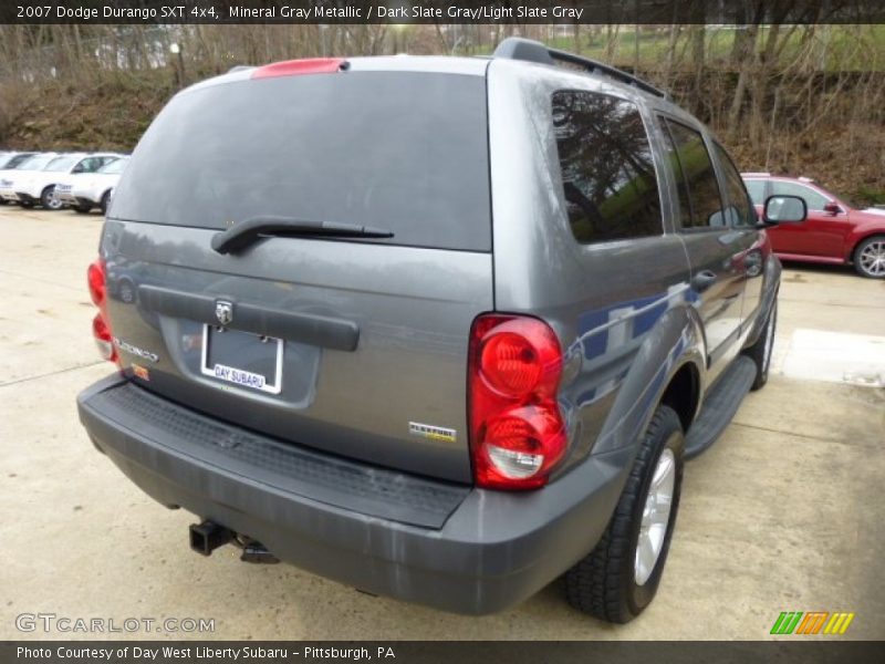 Mineral Gray Metallic / Dark Slate Gray/Light Slate Gray 2007 Dodge Durango SXT 4x4