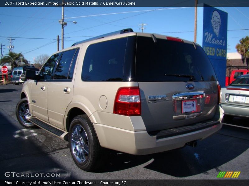 Pueblo Gold Metallic / Camel/Grey Stone 2007 Ford Expedition Limited