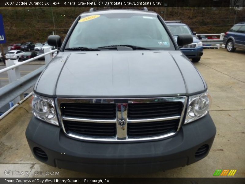 Mineral Gray Metallic / Dark Slate Gray/Light Slate Gray 2007 Dodge Durango SXT 4x4