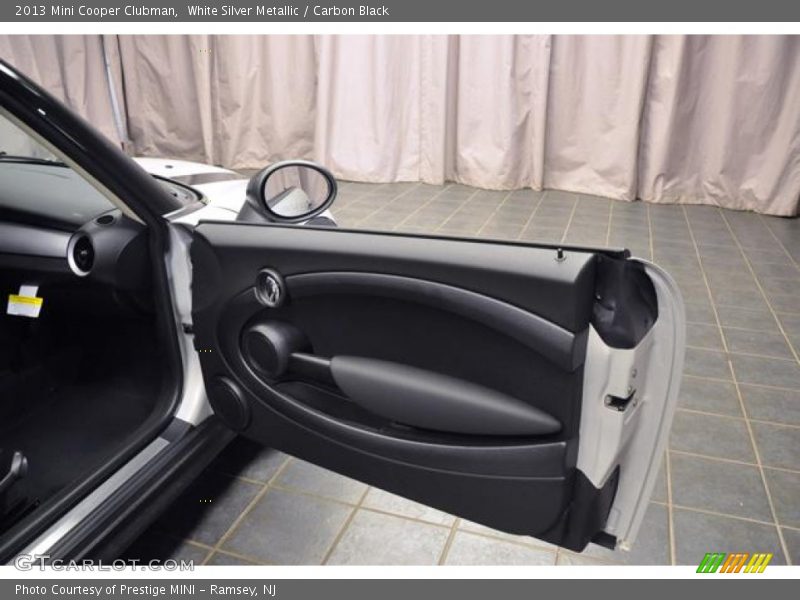 White Silver Metallic / Carbon Black 2013 Mini Cooper Clubman