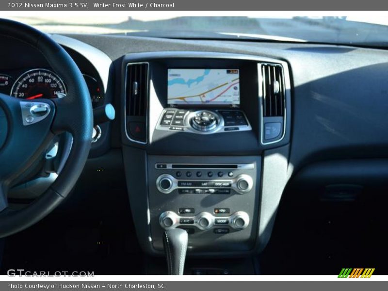 Winter Frost White / Charcoal 2012 Nissan Maxima 3.5 SV