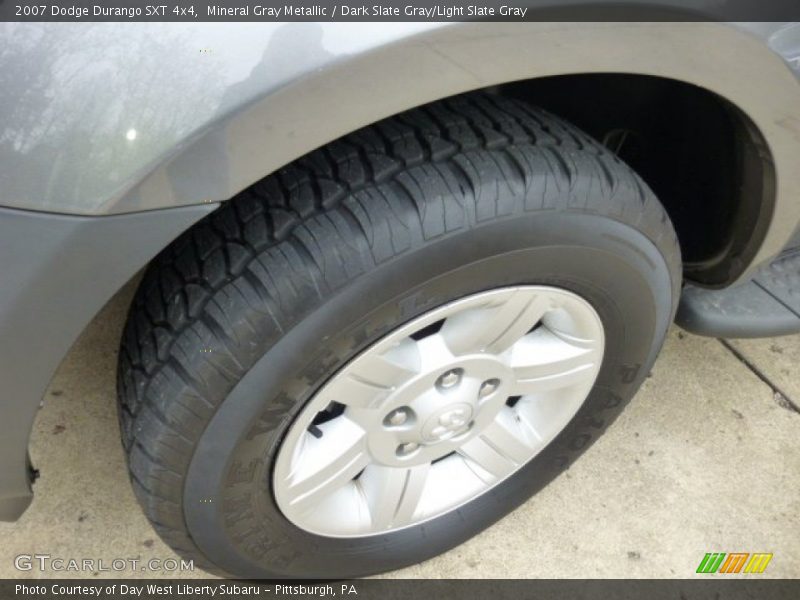 Mineral Gray Metallic / Dark Slate Gray/Light Slate Gray 2007 Dodge Durango SXT 4x4