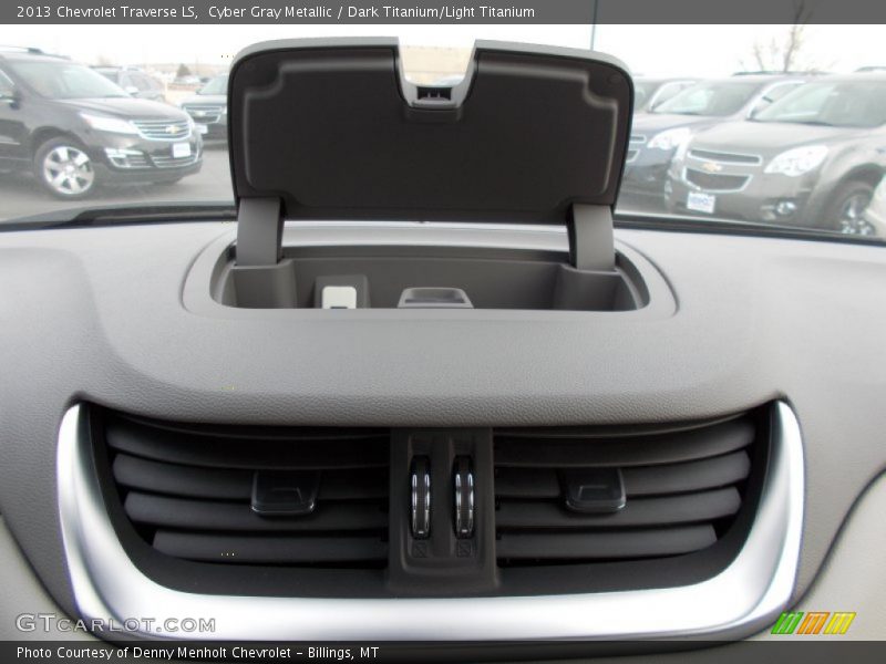 Cyber Gray Metallic / Dark Titanium/Light Titanium 2013 Chevrolet Traverse LS