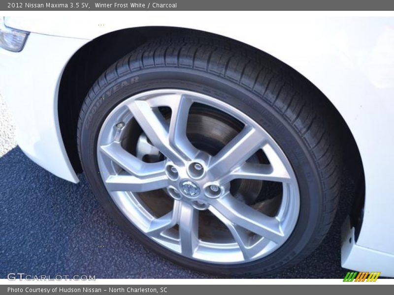 Winter Frost White / Charcoal 2012 Nissan Maxima 3.5 SV