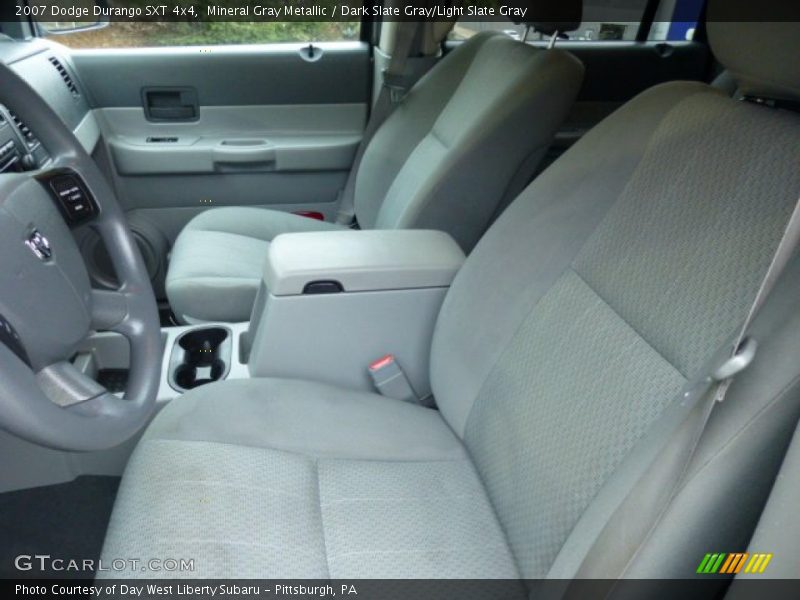 Mineral Gray Metallic / Dark Slate Gray/Light Slate Gray 2007 Dodge Durango SXT 4x4