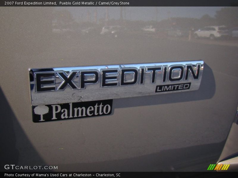 Pueblo Gold Metallic / Camel/Grey Stone 2007 Ford Expedition Limited