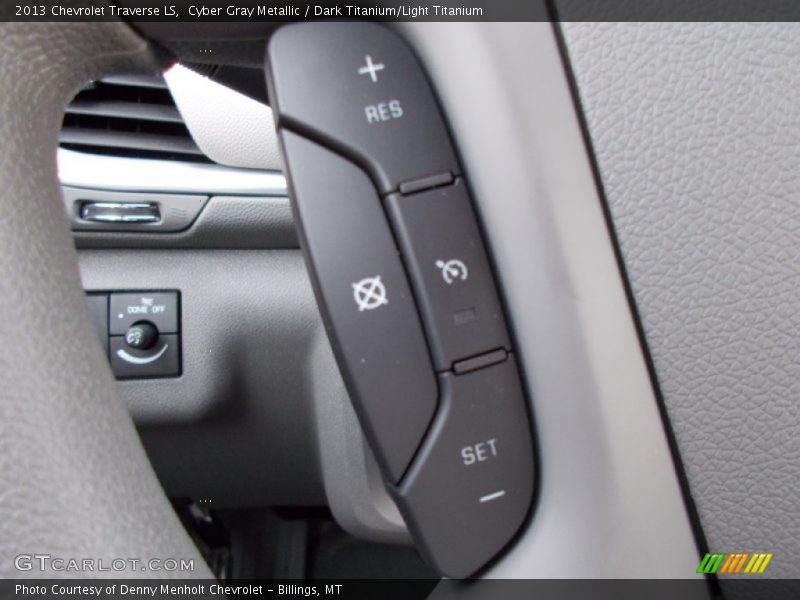 Cyber Gray Metallic / Dark Titanium/Light Titanium 2013 Chevrolet Traverse LS