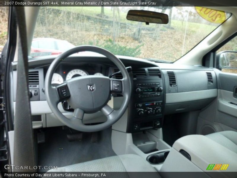 Mineral Gray Metallic / Dark Slate Gray/Light Slate Gray 2007 Dodge Durango SXT 4x4