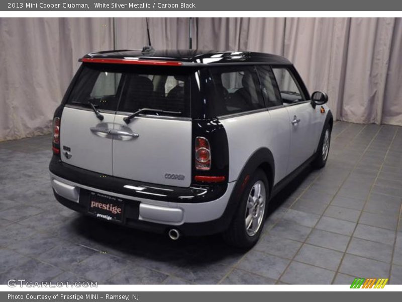White Silver Metallic / Carbon Black 2013 Mini Cooper Clubman