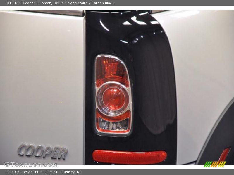 White Silver Metallic / Carbon Black 2013 Mini Cooper Clubman
