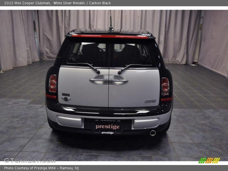White Silver Metallic / Carbon Black 2013 Mini Cooper Clubman