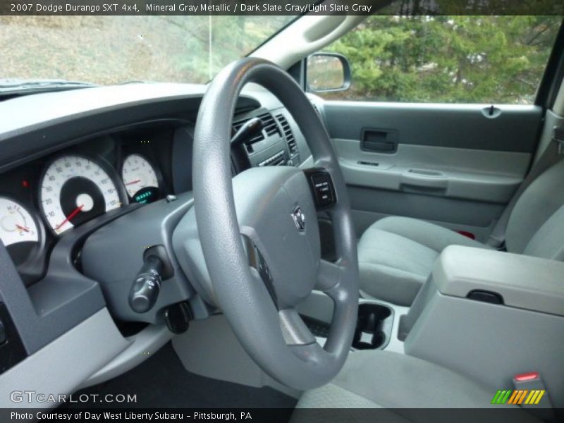 Mineral Gray Metallic / Dark Slate Gray/Light Slate Gray 2007 Dodge Durango SXT 4x4