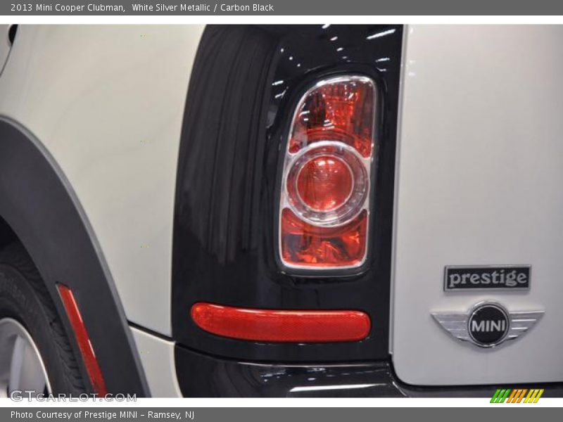 White Silver Metallic / Carbon Black 2013 Mini Cooper Clubman