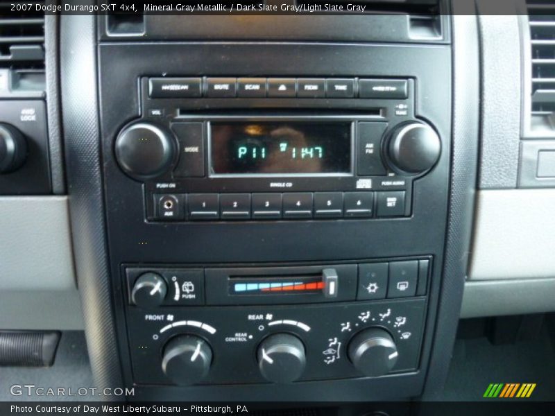 Mineral Gray Metallic / Dark Slate Gray/Light Slate Gray 2007 Dodge Durango SXT 4x4