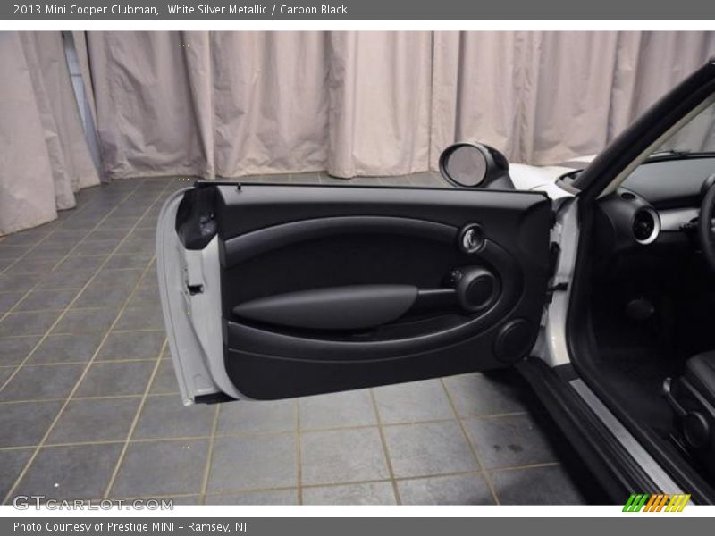 White Silver Metallic / Carbon Black 2013 Mini Cooper Clubman