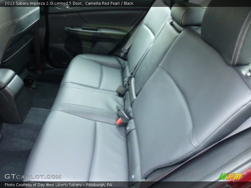 Camellia Red Pearl / Black 2013 Subaru Impreza 2.0i Limited 5 Door