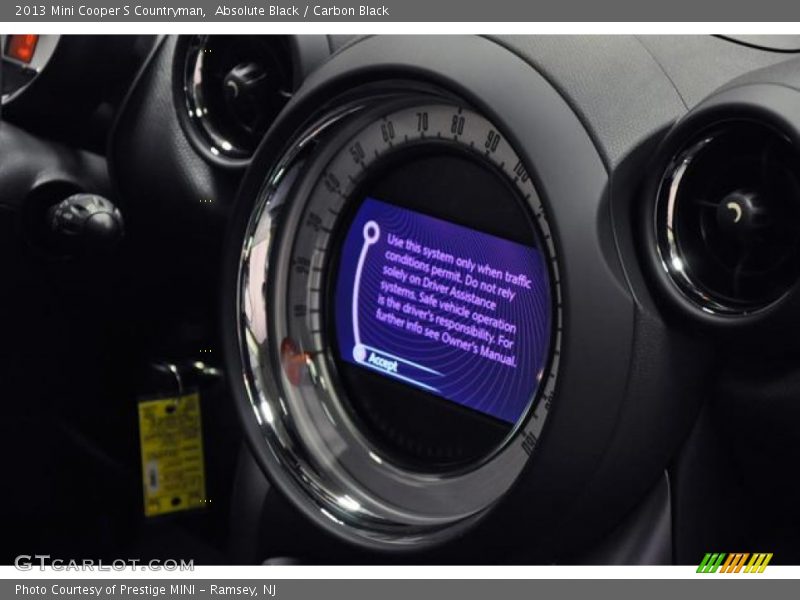 Absolute Black / Carbon Black 2013 Mini Cooper S Countryman