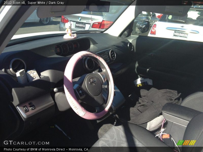Super White / Dark Gray 2012 Scion xB