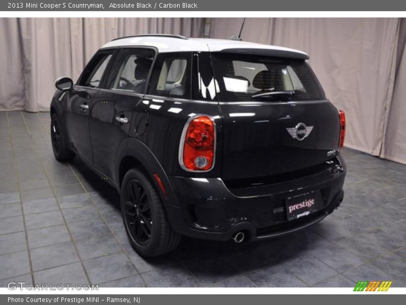 Absolute Black / Carbon Black 2013 Mini Cooper S Countryman