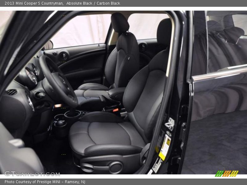  2013 Cooper S Countryman Carbon Black Interior
