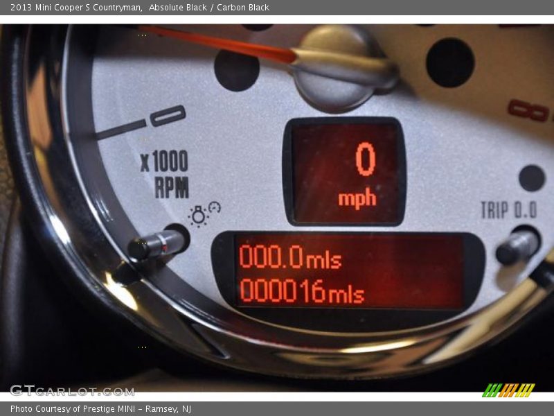 Absolute Black / Carbon Black 2013 Mini Cooper S Countryman