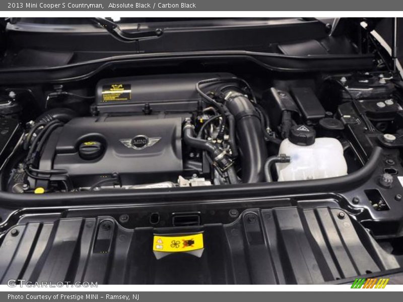  2013 Cooper S Countryman Engine - 1.6 Liter DI Twin-Scroll Turbocharged DOHC 16-Valve VVT 4 Cylinder
