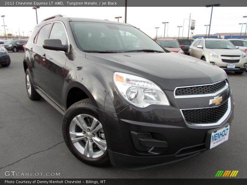 Tungsten Metallic / Jet Black 2013 Chevrolet Equinox LT AWD