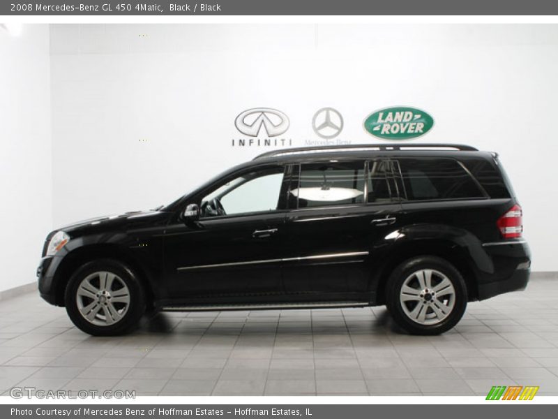 Black / Black 2008 Mercedes-Benz GL 450 4Matic