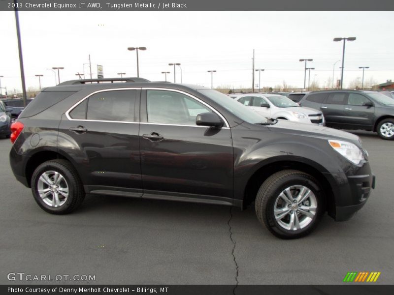 Tungsten Metallic / Jet Black 2013 Chevrolet Equinox LT AWD