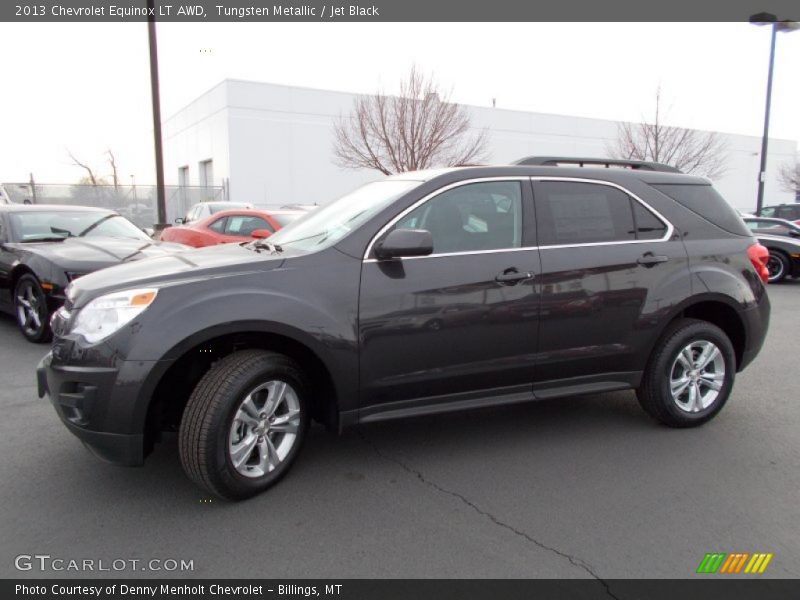 Tungsten Metallic / Jet Black 2013 Chevrolet Equinox LT AWD