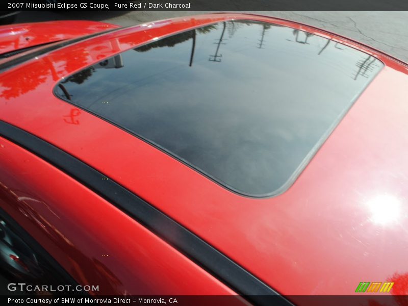 Pure Red / Dark Charcoal 2007 Mitsubishi Eclipse GS Coupe
