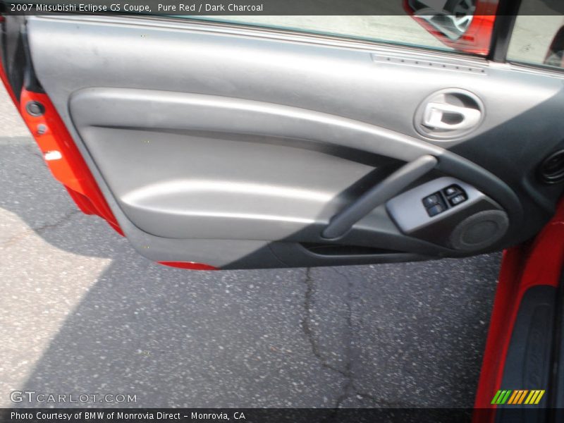 Pure Red / Dark Charcoal 2007 Mitsubishi Eclipse GS Coupe