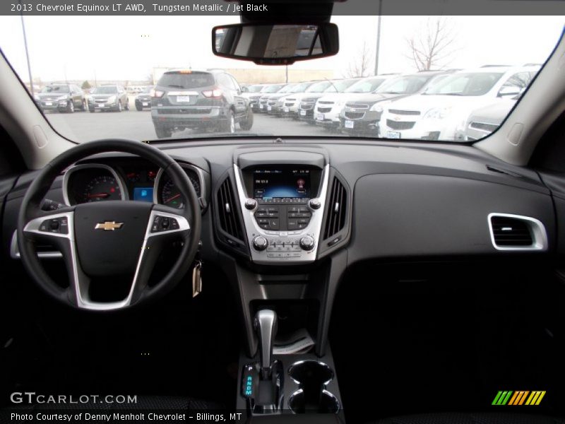 Tungsten Metallic / Jet Black 2013 Chevrolet Equinox LT AWD