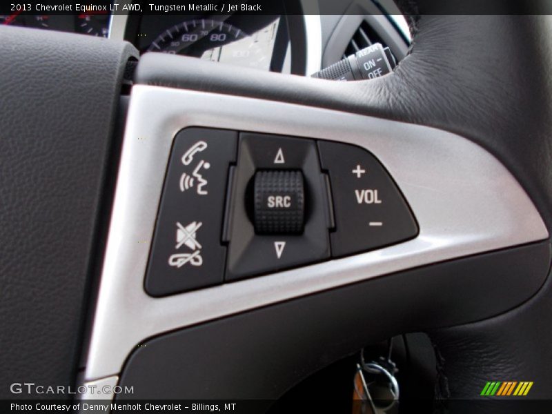Tungsten Metallic / Jet Black 2013 Chevrolet Equinox LT AWD