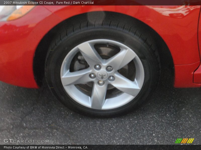 Pure Red / Dark Charcoal 2007 Mitsubishi Eclipse GS Coupe